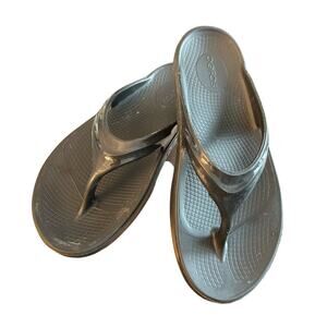 Women's OOFOS OOLALA‎ Sandal - Size 10 - Black